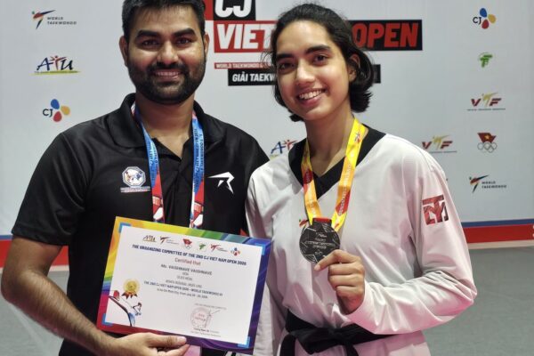 वैष्णवे ने सीजे वियतनाम ओपन ताइक्वांडो चैंपियनशिप में जीता रजत