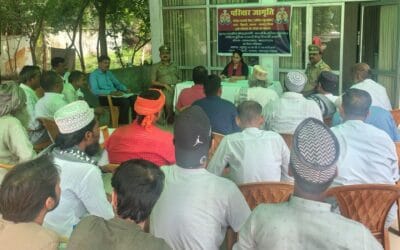 आगामी त्योहारों को मद्देनजर रखते हुए मैथा एसडीएम ने शांति समिति की बैठक की