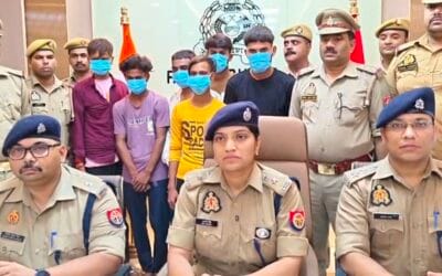 टोबैको कंपनी के मुनीम से हुई लूट का पुलिस ने किया खुलासा, 6 बदमाशों को गिरफ्तार कर 6.70 लाख रुपये किए बरामद
