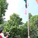 नाना राव पार्क में राज्यमंत्री प्रतिभा शुक्ला ने किया ध्वजारोहण, अमर बलिदानियों को किया नमन