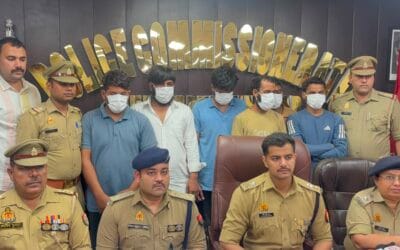 गौतमबुद्ध नगर : पुलिस ने 1.48 करोड़ की चोरी का किया खुलासा, छह आरोपी गिरफ्तार