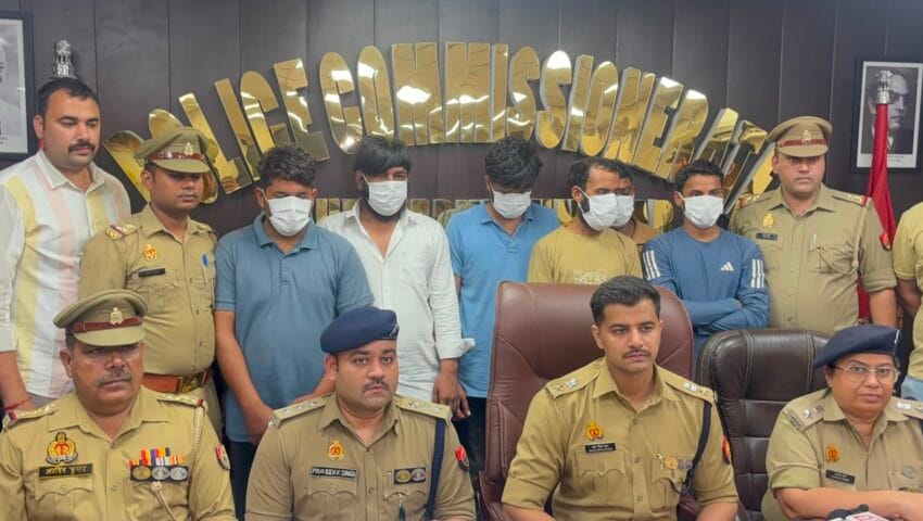 गौतमबुद्ध नगर : पुलिस ने 1.48 करोड़ की चोरी का किया खुलासा, छह आरोपी गिरफ्तार