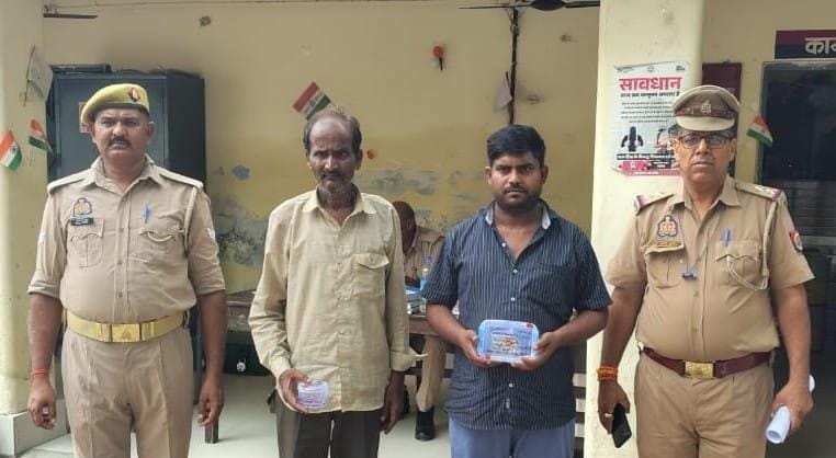 टप्पेबाजी करने वाले दो अभियुक्तों को शिवली पुलिस ने किया गिरफ्तार, भेजा जेल