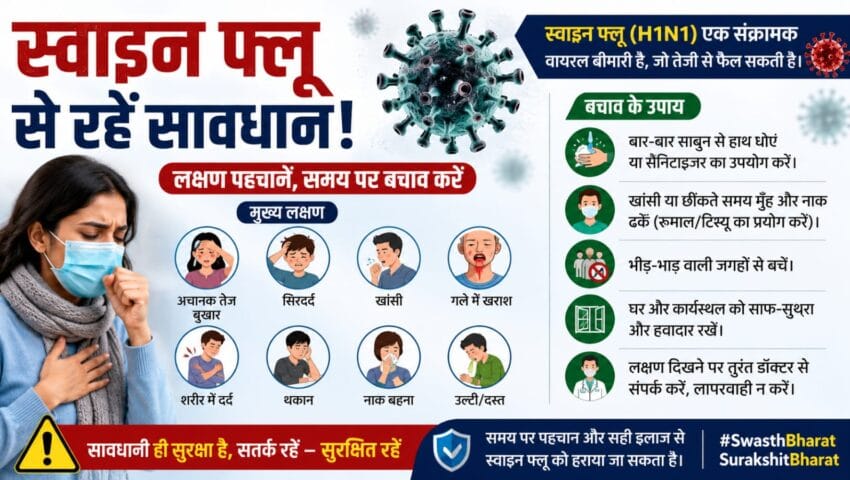 दिल्ली में तेजी से पैर पसार रहा स्वाइन फ्लू, 2019 के बाद मिल रहे सबसे अधिक मामले