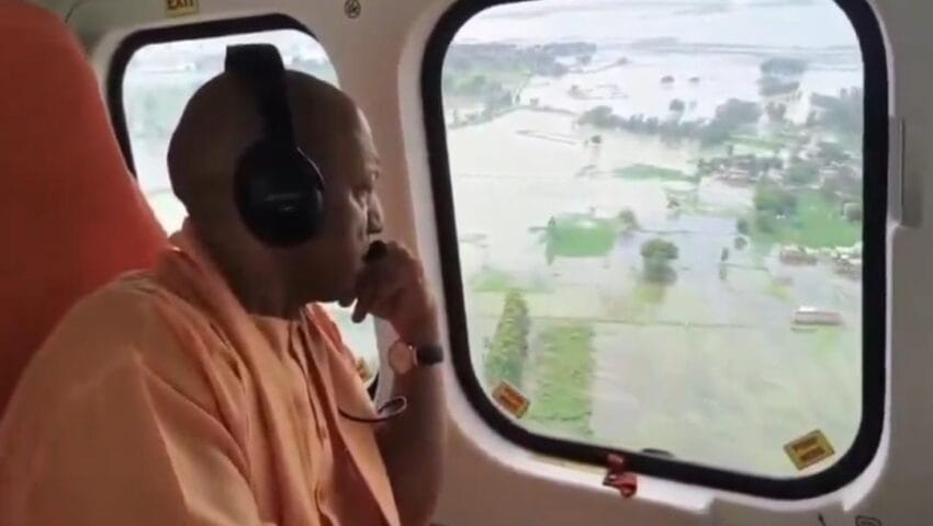 बाढ़ प्रभावितों तक भोजन, दवा और राहत सामग्री पहुंचाना सरकार की प्रतिबद्धताः सीएम योगी