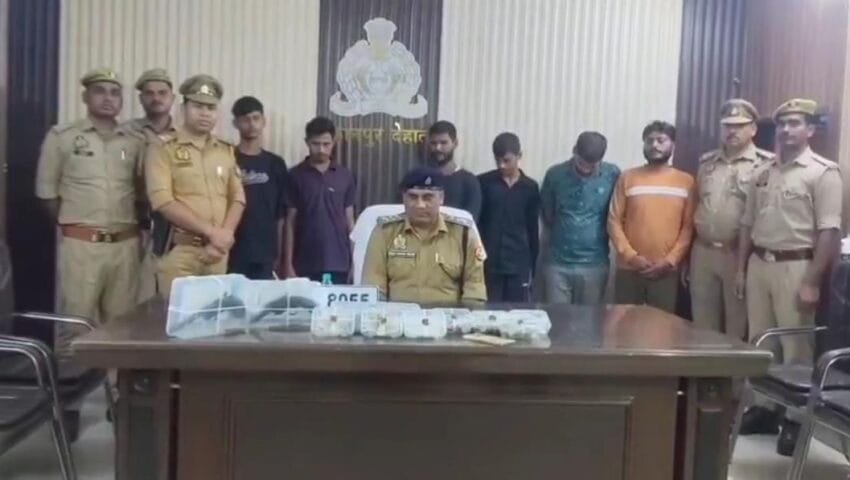 रेकी कर चोरी करने वाले गिरोह का पर्दाफाश, छह गिरफ्तार
