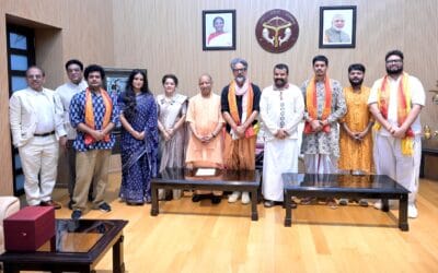 ‘हनुमान अंश’ की टीम ने मुख्यमंत्री योगी से की मुलाकात