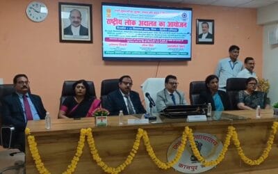 कानपुर राष्ट्रीय लोक अदालत का हुआ आयोजन,ई-चालान से बैंक लोन तक के मामलों का निस्तारण