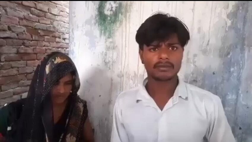 सास-दामाद के कथित रिश्ते को लेकर मैनपुरी में हंगामा, बच्चों ने जताया विरोध
