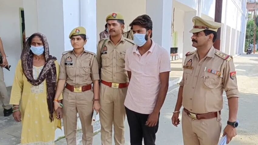 सहारनपुर : भाई की साली के लिए गर्लफ्रेंड की हत्या,नहर में फेंका शव,मां-बेटा गिरफ्तार