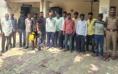 शिवली पुलिस ने 14 वारंटियों को किया गिरफ्तार