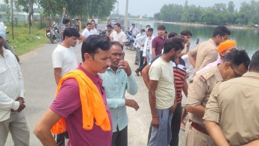 झील में उतराता मिला युवक का शव