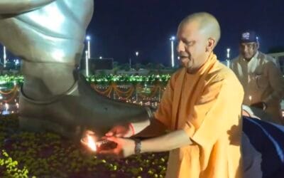पीएम मोदी के जन्मदिन पर लखनऊ में जले डेढ़ लाख दीये, सीएम योगी ने शुरू किया ‘आशीर्वाद का दीया’ कार्यक्रम