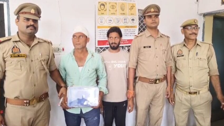 दहशत का तांडव: जाजमऊ में गांजा तस्करी के विरोध पर दबंगों की फायरिंग, पुलिस टीम पर भी झोंका फायर; 2 गिरफ्तार