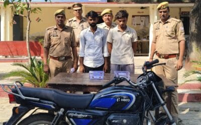 शिवली पुलिस ने दो बदमाशों को किया गिरफ्तार