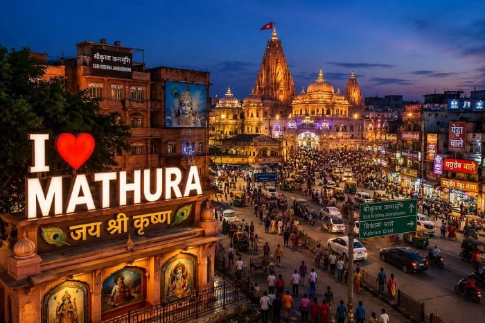 श्रीकृष्ण जन्माष्टमी पर मथुरा में इस बार 500 ड्रोन से दिखेगा भव्य नजारा