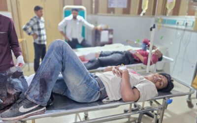 पुलिस पर फायरिंग कर जंगल में छिपे बदमाश, जवाबी कार्रवाई में दो को लगी गोली