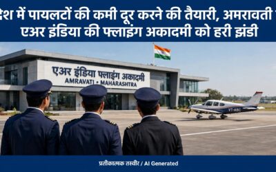 देश में पायलटों की कमी दूर करने की तैयारी, अमरावती में एअर इंडिया की फ्लाइंग अकादमी को हरी झंडी