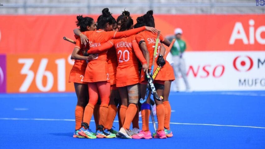 भारत की महिला हॉकी टीम ने रचा इतिहास,चीन को 1-0 से हराया, 44 साल बाद जीता गोल्ड मेडल